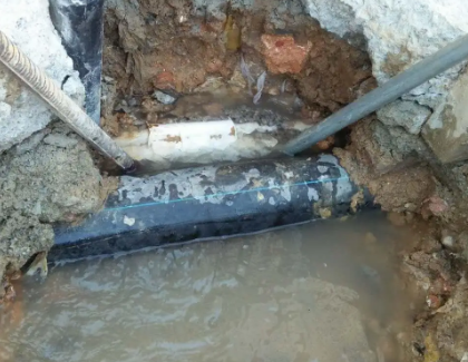 谯城测漏水之水管漏水